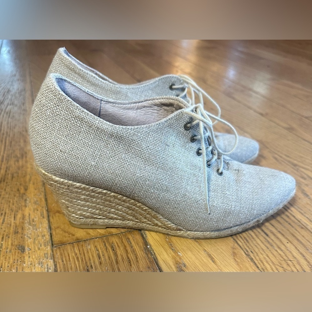 Ateliers - Women’s Wedge Heel Lace Up Shoes